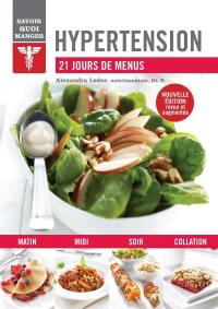 Hypertension : 21 jours de menus