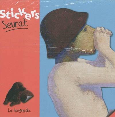 Stickers Seurat : la baignade