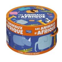 Les animaux d'Afrique : livre + puzzle géant