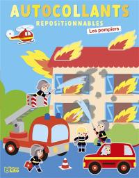 Les pompiers : autocollants repositionnables