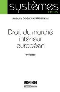 Droit du marché intérieur européen