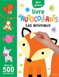 Mon grand livre d'autocollants : les animaux de la forêt