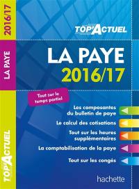 La paye : 2016-17