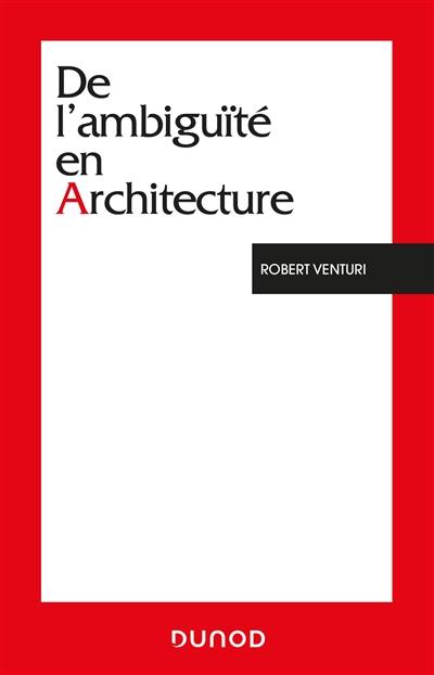 De l'ambiguïté en architecture