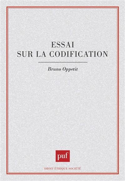 Essai sur la codification