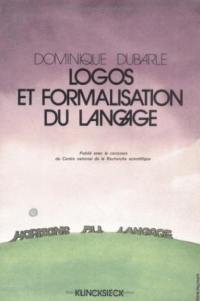 Logos et formalisation du langage