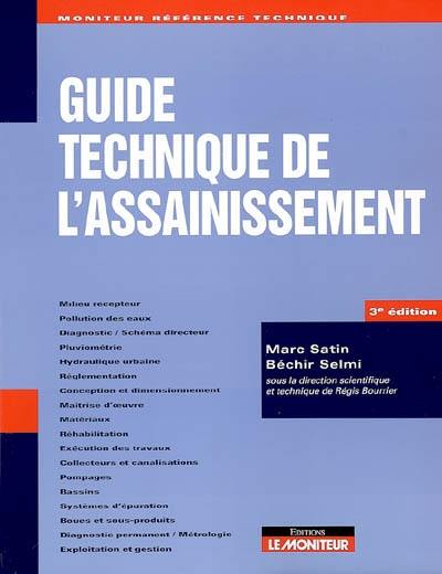 Guide technique de l'assainissement