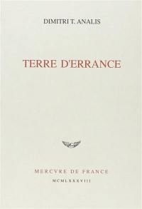 Terre d'errance