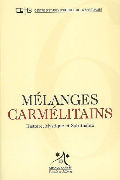 Mélanges carmélitains, n° 6