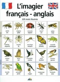 L'imagier français-anglais : 225 mots illustrés