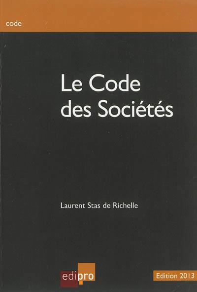 Le code des sociétés