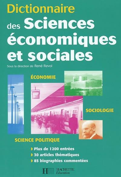 Dictionnaire des sciences économiques et sociales