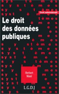 Le droit des données publiques