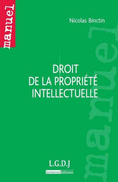 Droit de la propriété intellectuelle