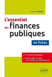 L'essentiel des finances publiques : en fiches