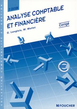 Analyse comptable et financière : corrigé