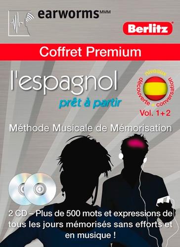 L'espagnol prêt à partir : coffret premium : méthode musicale de mémorisation, niveaux découverte + conversation