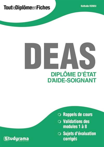 DEAS, diplôme d'Etat d'aide-soignant