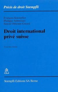 Droit international privé suisse