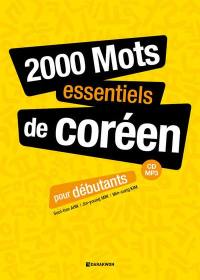 2.000 mots essentiels de coréen : pour débutants : CD, MP3