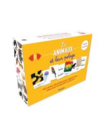 Les animaux et leur pelage : activité Montessori : 60 cartes illustrées pour apprendre, observer et aborder la lecture