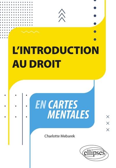 L'introduction au droit en cartes mentales