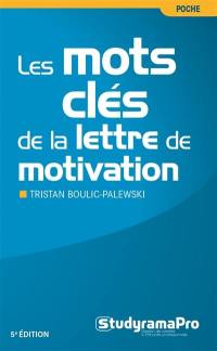 Les mots clés de la lettre de motivation