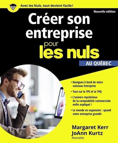 Créer son entreprise pour les nuls au Québec