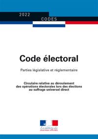 Code électoral : parties législative et réglementaire