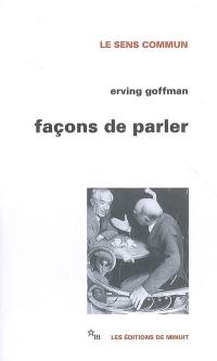 Façons de parler