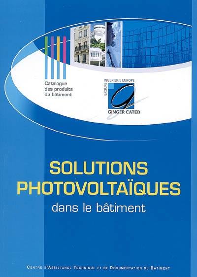 Solutions photovoltaïques dans le bâtiment