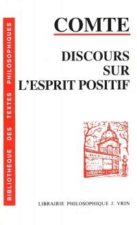 Discours sur l'esprit positif