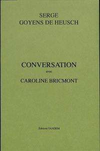 Conversation avec Caroline Bricmont