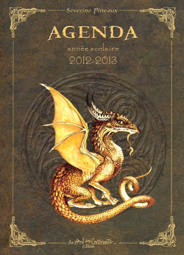 Agenda, année scolaire 2012-2013 : dragon