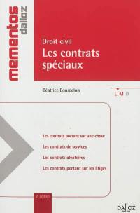 Droit civil : les contrats spéciaux