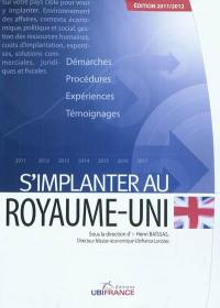 S'implanter au Royaume-Uni