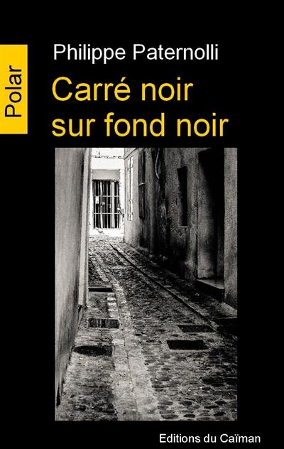 Carré noir sur fond noir