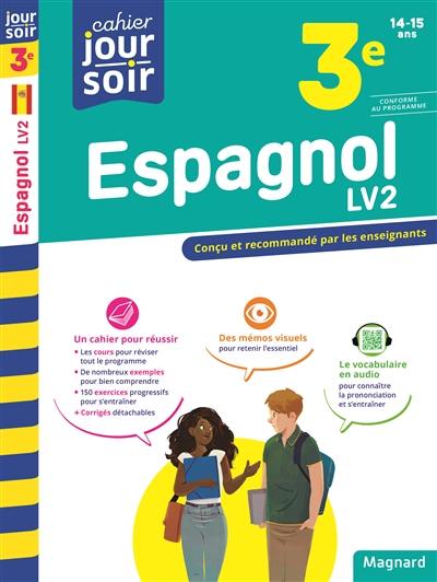 Espagnol LV2 3e, 14-15 ans : conforme au programme