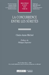 La concurrence entre les sûretés