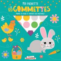 Pâques : ma pochette de + de 120 gommettes : anime ta frise et invente des histoires !