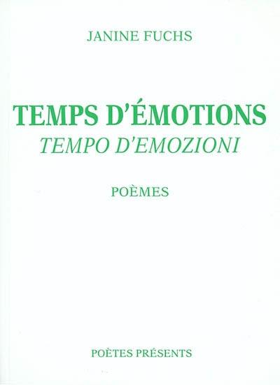 Temps d'émotions. Tempo d'emozioni