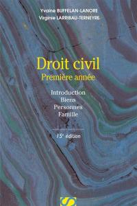 Droit civil, première année