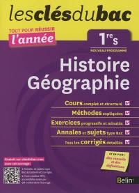 Histoire géographie 1re S : nouveau programme