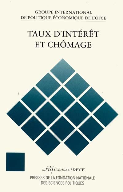 Taux d'intérêt et chômage