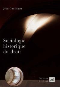 Sociologie historique du droit