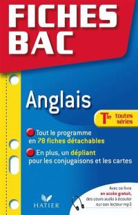 Anglais, Tle toutes séries