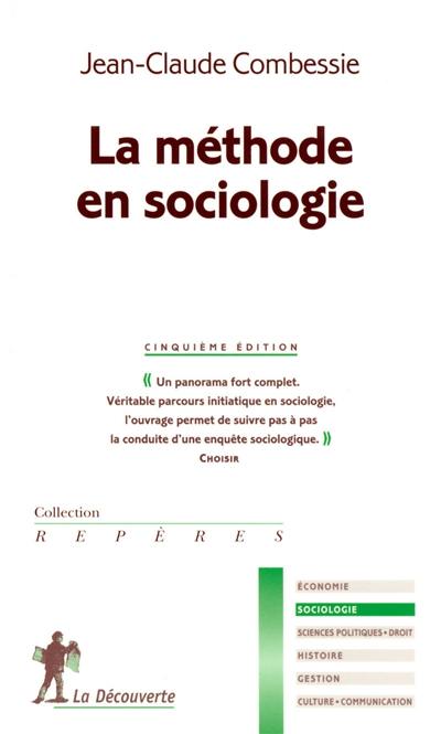 La méthode en sociologie