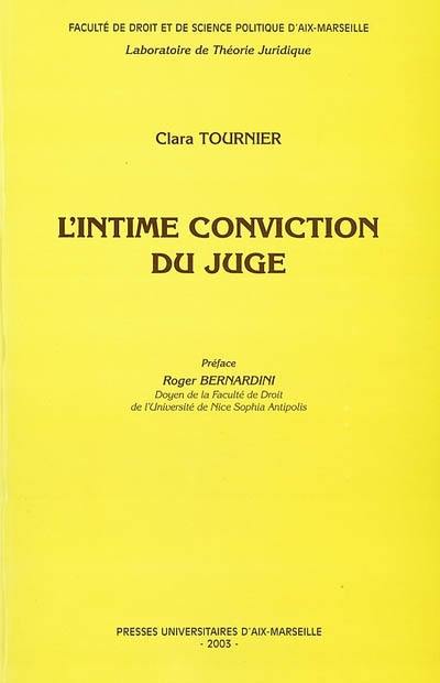 L'intime conviction du juge