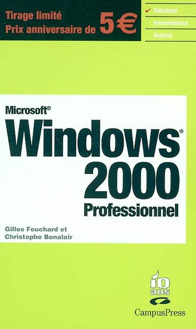 Microsoft Windows 2000 professionnel