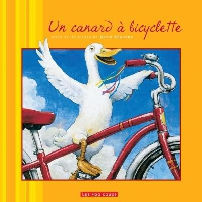 Un canard à bicyclette